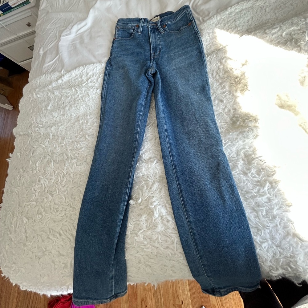 Madewell vintage straight leg jeans